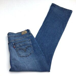 Levi's 515 Women's Jeans Boot Cut Medium Wash Stretch size 10 length 31"
